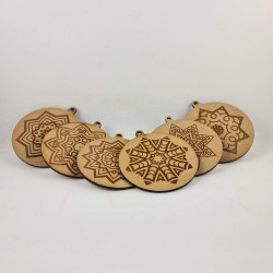 Pack Adornos Mandalas