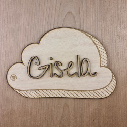 Placa Nombre “Cloud”