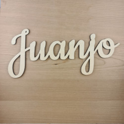 Nombre en Madera
