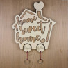 Cuelgallaves “Sweet Home”