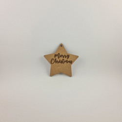 Adorno "Merry Christmas"